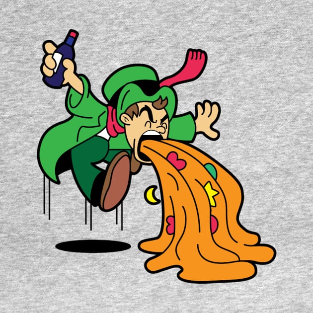 Not So Lucky Leprechaun by SpacemanTees